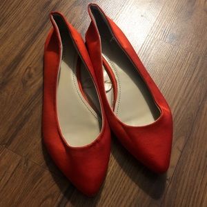 EXPRESS Red Flats ❤️